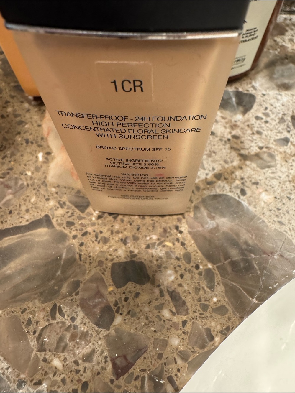 Cream Liquid Foundation 1CR - Transfer-Proof 24H